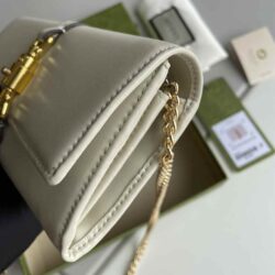 Gucci Jackie 1961 Leather Chain Wallet replica