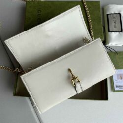 Gucci Jackie 1961 Leather Chain Wallet replica