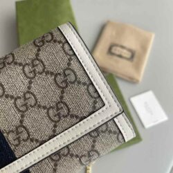 Gucci Jackie 1961 Canvas Chain Wallet replica