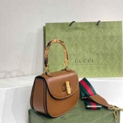 Gucci Bamboo 1947 Mini Top Handle Bag replica