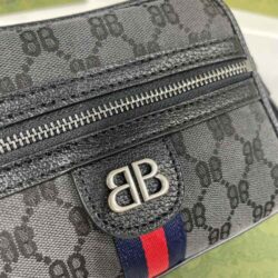 GUCCI X BALENCIAGA BB Supreme Monogram Mini Shoulder Bag