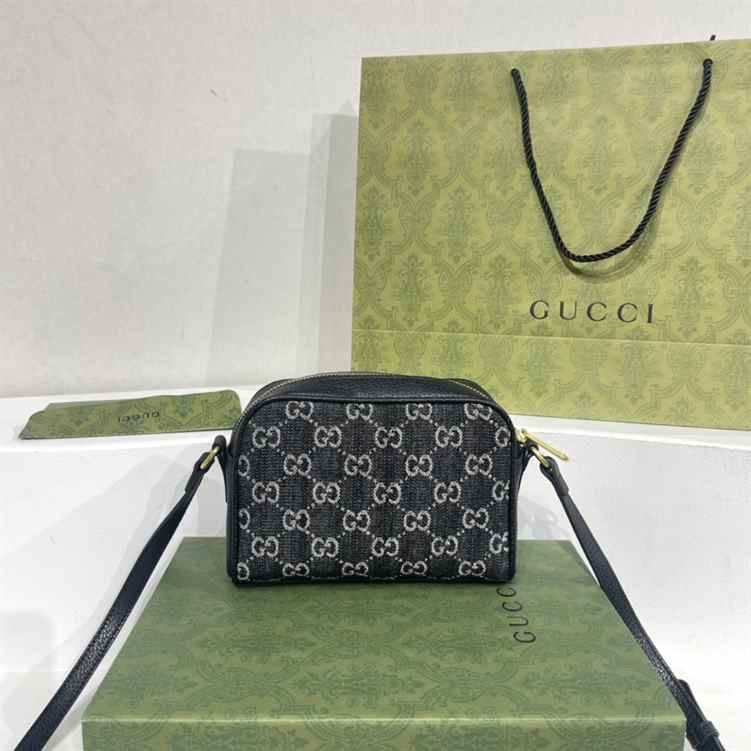 Gucci Ophidia GG Denim Supreme Mini Bag replica