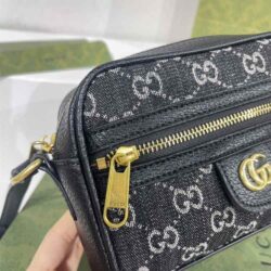 Gucci Ophidia GG Denim Supreme Mini Bag replica