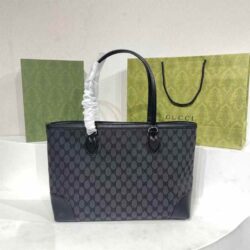 GUCCI X BALENCIAGA BB Supreme Monogram Graffiti Medium Tote replica