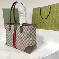 GUCCI X BALENCIAGA BB Supreme Monogram Web Tote replica