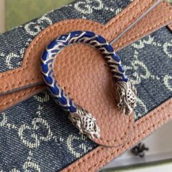 Gucci Dionysus GG Denim Supreme Super Mini Bag replica