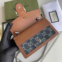 Gucci Dionysus GG Denim Supreme Super Mini Bag replica