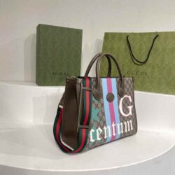 Gucci Small Tote With Geometric Print replica