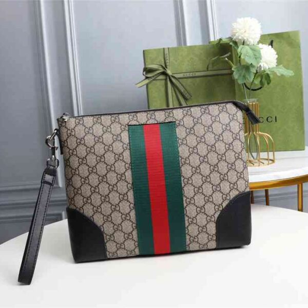 Gucci GG Supreme Wide Messenger replica