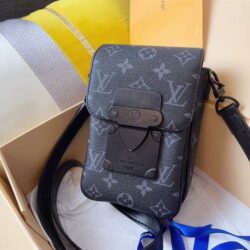 Louis Vuitton S-LOCK VERTICAL WEARABLE WALLET Monogram Canvas replica