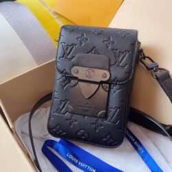 Louis Vuitton S-Lock Vertical wallet Taurillon Monogram replica