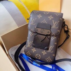 Louis Vuitton S-LOCK VERTICAL WEARABLE WALLET Monogram Canvas replica