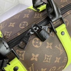 Louis Vuitton KEEPALL BANDOULIÈRE 50 Monogram Macassar Bag replica