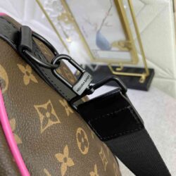 Louis Vuitton KEEPALL BANDOULIÈRE 50 Monogram Macassar Bag replica