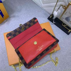 Louis Vuitton VAVIN CHAIN WALLET Damier Canvas replica