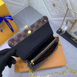 Louis Vuitton VAVIN CHAIN WALLET Damier Canvas replica