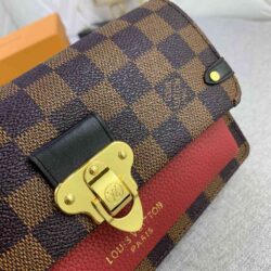 Louis Vuitton VAVIN CHAIN WALLET Damier Canvas replica