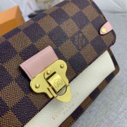 Louis Vuitton VAVIN CHAIN WALLET Damier Canvas replica