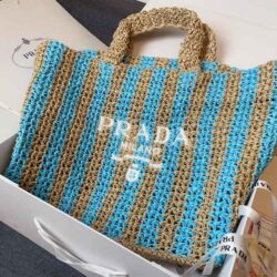 Prada Large Raffia Tote Bag replica