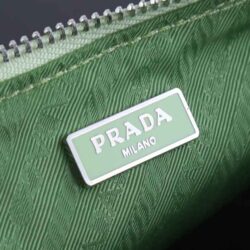 Prada Crystal-Studded Satin Pouch replica