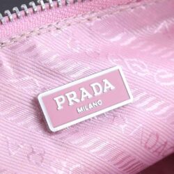 Prada Crystal-Studded Satin Pouch replica