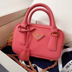 PRADA Saffiano Lux Mini Top Handle replica