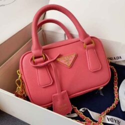 PRADA Saffiano Lux Mini Top Handle replica