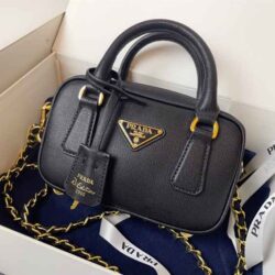 PRADA Saffiano Lux Mini Top Handle replica