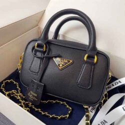 PRADA Saffiano Lux Mini Top Handle replica