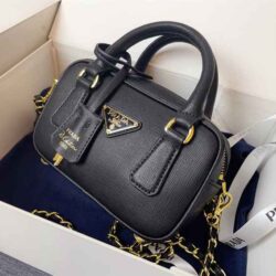 PRADA Saffiano Lux Mini Top Handle replica