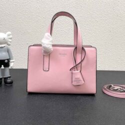 Prada Re-Edition Brushed-Leather Mini Handbag replica