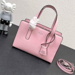 Prada Re-Edition Brushed-Leather Mini Handbag replica