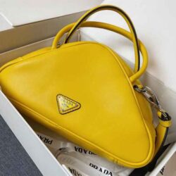 Prada Leather Triangle Bag replica