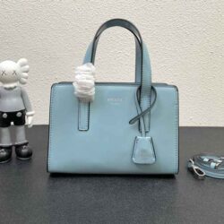 Prada Re-Edition Brushed-Leather Mini Handbag replica