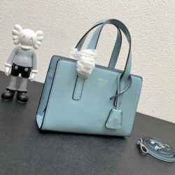 Prada Re-Edition Brushed-Leather Mini Handbag replica