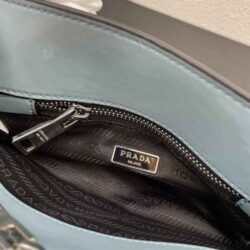 Prada Re-Edition Brushed-Leather Mini Handbag replica