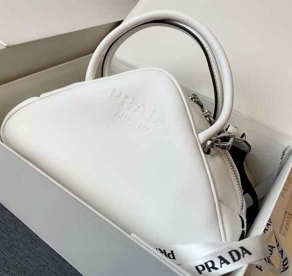 Prada Leather Triangle Bag replica