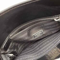 Prada Re-Edition Brushed-Leather Mini Handbag replica