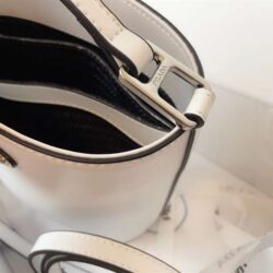 Prada Mini Brushed-Leather Bucket Bag replica