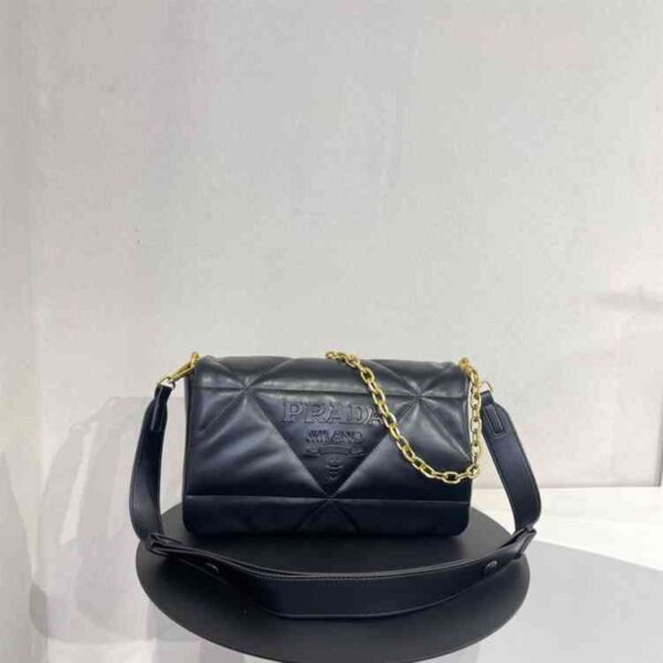 Prada Padded Nappa Leather Shoulder Bag replica