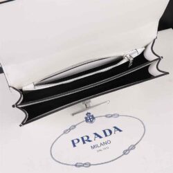 Prada Emblème Brushed-Leather Bag replica