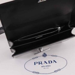 Prada Emblème Brushed-Leather Bag replica