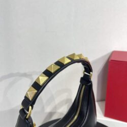 Valentino Garavani STUD SIGN CALFSKIN HOBO BAG replica