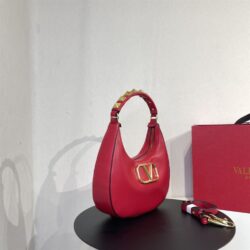 Valentino Garavani STUD SIGN CALFSKIN HOBO BAG replica