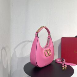 Valentino Garavani STUD SIGN CALFSKIN HOBO BAG replica