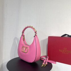 Valentino Garavani STUD SIGN CALFSKIN HOBO BAG replica