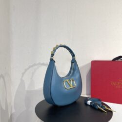 Valentino Garavani STUD SIGN CALFSKIN HOBO BAG replica