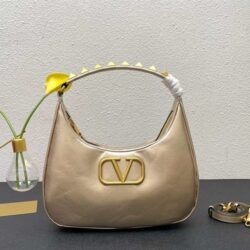 Valentino Garavani STUD SIGN CALFSKIN HOBO BAG replica