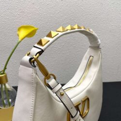 Valentino Garavani STUD SIGN CALFSKIN HOBO BAG replica