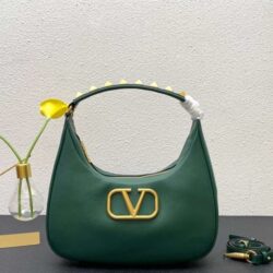 Valentino Garavani STUD SIGN CALFSKIN HOBO BAG replica